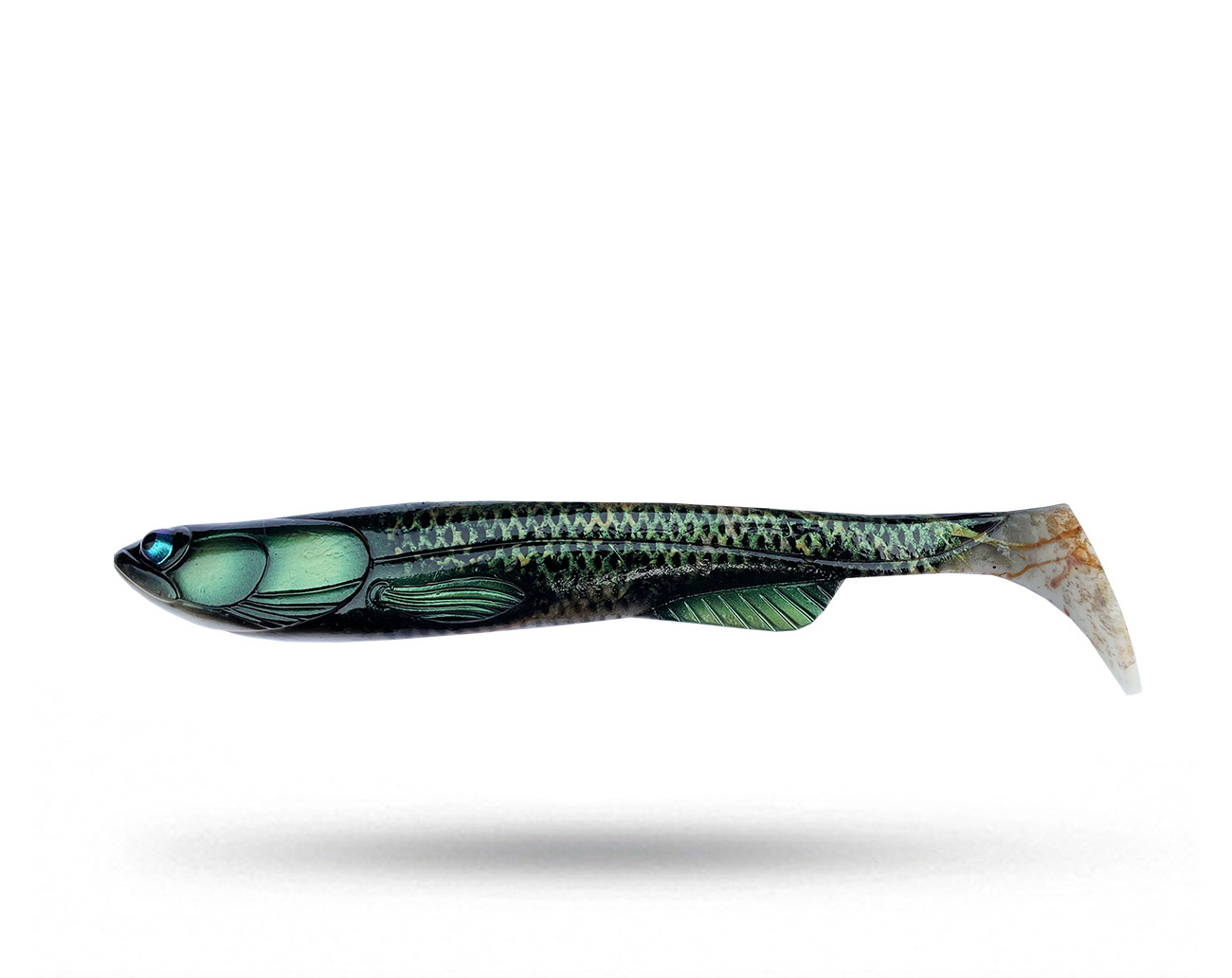 TrueGlide Swim Shad 29 cm - Kiwi Splatter